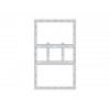 M PRO SERIES – Carcasa 43 pared pequeña blanca