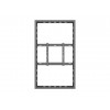 M PRO SERIES – Carcasa 55 pared mediana negra