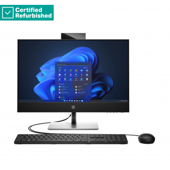 RENEW SILVER HP Pro 440 G9 AIO All-in-One - i3-13100, 8GB, 512GB SSD, 23,8 pulgadas FHD Non-Touch AG, altura ajustable, ratón USB, Win 11 Pro, 1 año