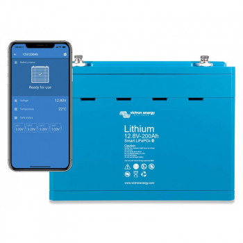 Batería LiFePO4 12,8V/200Ah - Smart