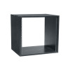 Vaddio Middle Atlantic BRK12 - armario - negro - 12U - 48,3 cm (19 pulgadas)
