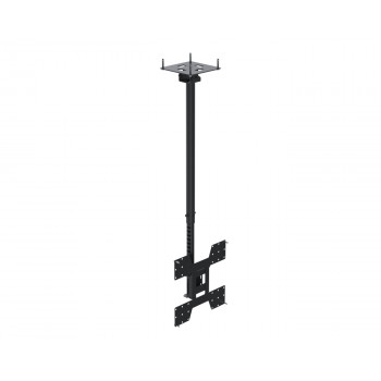Soporte de techo telescópico Ergonomic Solutions para pantallas de hasta 75