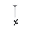 Soporte de techo telescópico Ergonomic Solutions para pantallas de hasta 75