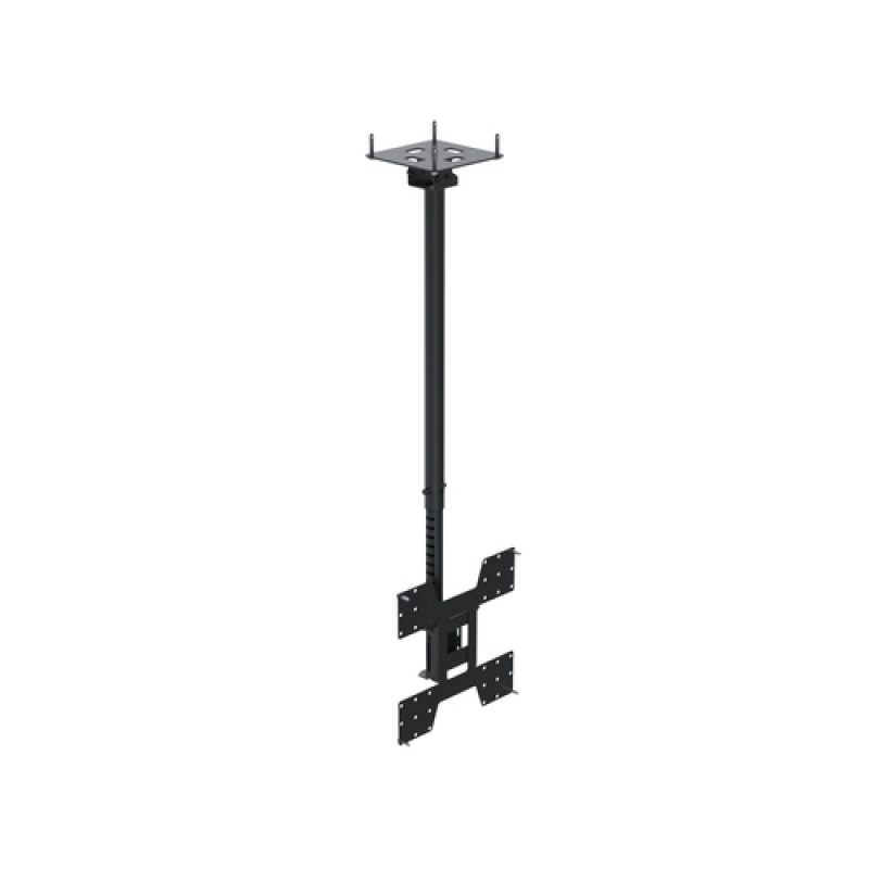 Soporte de techo telescópico Ergonomic Solutions para pantallas de hasta 75