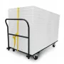 Guil CRO-10 - Carro de transporte con barandilla para transporte y almacenamiento de TM440| TM440XL|