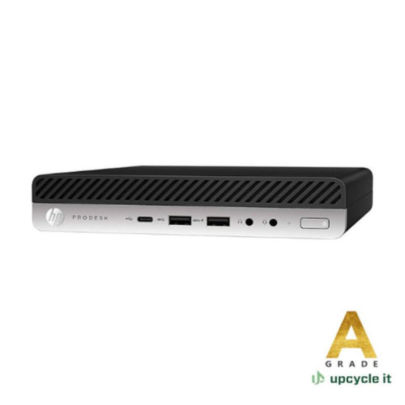 upcycle it HP EliteDesk 800 G6 Tiny Mini-PC reacondicionado, i5-10500T, 16GB RAM, 512GB SSD, Win 10 Pro