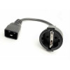 APC EPDU Cable de alimentación, Schuko a C20, 0,5 m