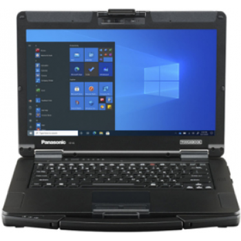 Panasonic Toughbook 55 - robusto - diseño de bisagra 180° - Intel Core i5 1145G7 / 2.6 GHz - vPro - Win 10 Pro 64 bits - tarjeta gráfica Intel Iris Xe - 8 GB RAM - 256 GB SSD TCG Opal Encryption - 35,6 cm (14