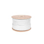 Cable coaxial F690BV.A blanco rollo 305m