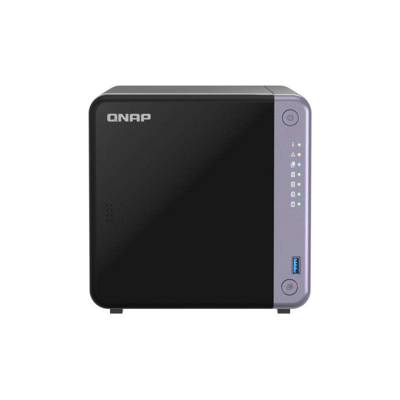 QNAP TS-432X-4G NAS 4 bahías 0/4 HDD/SSD, 2x 2.5G Ethernet, 1x 10G SFP+, 4GB RAM
