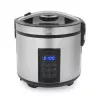 Tristar arrocera y vaporera digital | RK-6138 | 900 W | 2,2 L | 7 programas | gris
