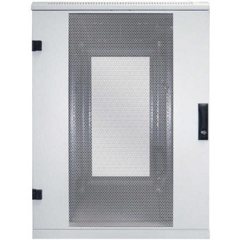 TRITON armario de suelo 19 pulgadas 800x800 puertas perforadas delanteras y traseras