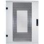 TRITON armario de suelo 19 pulgadas 800x800 puertas perforadas delanteras y traseras