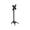 Ergonomic Solutions Carro de señalización móvil para pantallas de hasta 75 pulgadas, VESA máx.