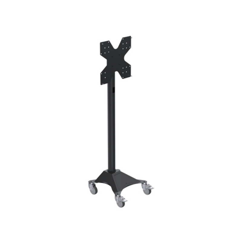 Ergonomic Solutions Carro de señalización móvil para pantallas de hasta 75 pulgadas, VESA máx.