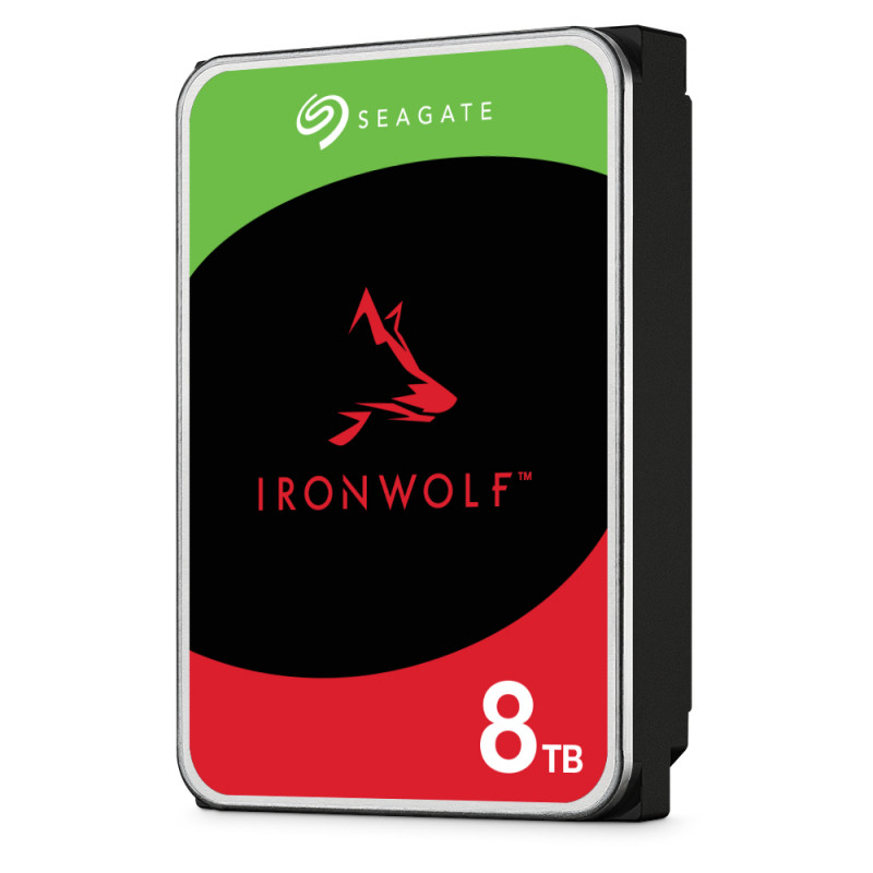 Pack SEAGATE NAS HDD 4x8TB IronWolf 7200rpm 6Gb/s SATA 256MB Caché 8,9cm 3,5