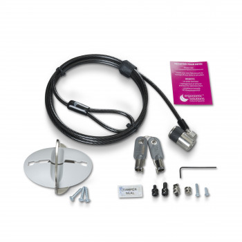 Ergonomic Solutions ClickSafe Candado único - Candado de cable de seguridad