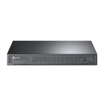 TP-LINK JetStream TL-SG2210P V3 - Switch - Smart - 8 x 10/100/1000 + 2 x SFP - Sobremesa - PoE (58 W)