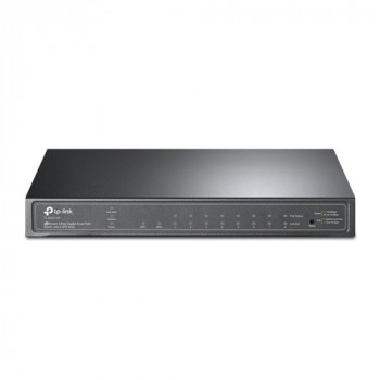 TP-LINK JetStream TL-SG2210P V3 - Switch - Smart - 8 x 10/100/1000 + 2 x SFP - Sobremesa - PoE (58 W)