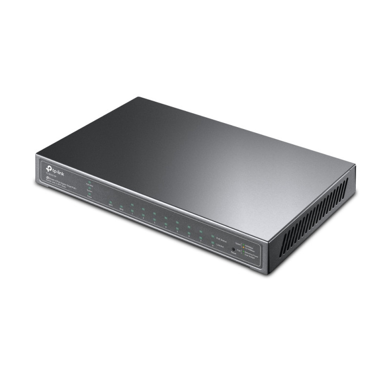TP-LINK JetStream TL-SG2210P V3 - Switch - Smart - 8 x 10/100/1000 + 2 x SFP - Sobremesa - PoE (58 W)