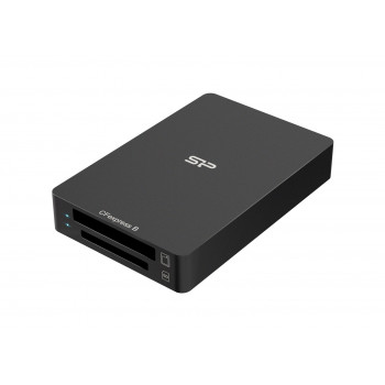 Silicon Power Card USB-C -> CF/SD CreatePro BS10 - Lector de tarjetas - CompactFlash (CF Tipo 1/CF+)