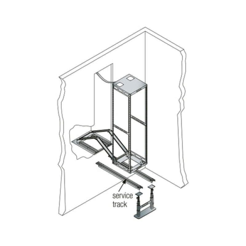 Vaddio Middle Atlantic TRACKL - Kit de nivelación para rack