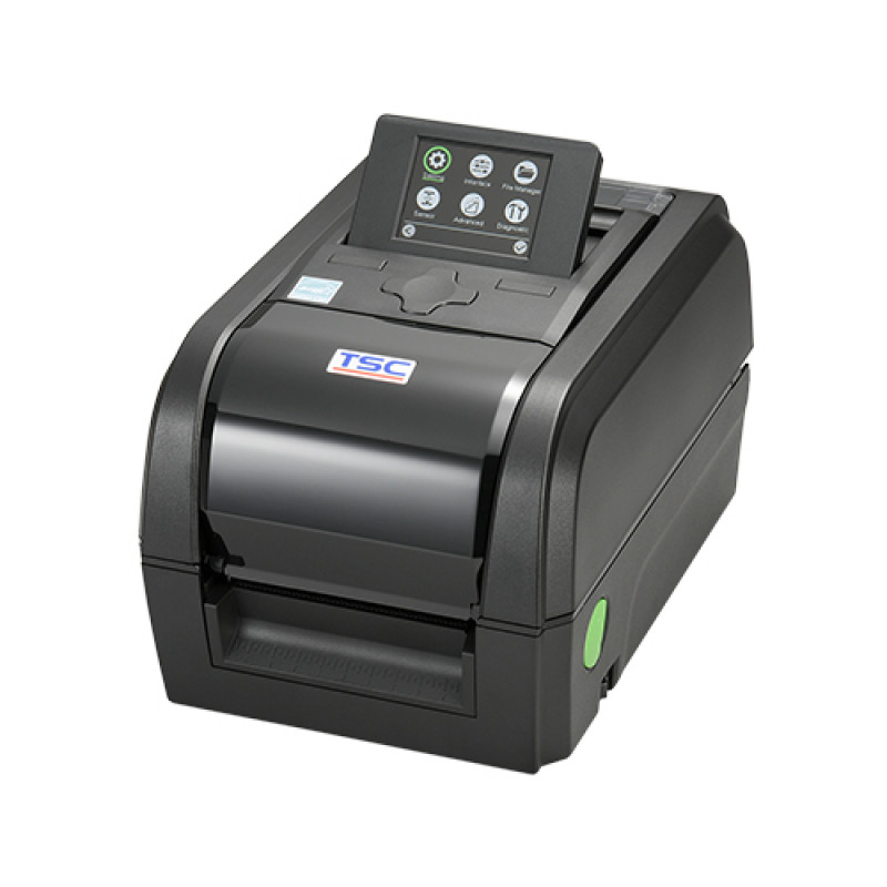 TSC TX610, LCD, DRAM 128MB/FLASH 128MB, USB+ RS-232+ ETHERNET+ USB HOST+ RTC+ BUZZER, WiFi READY, EU (EMEA) - Impresora de etiquetas - 128 MB