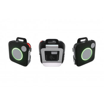 Zebra WS101 Insignia Bluetooth, soporte con clip, batería de 480mAh (extraíble), Healthcare, Global