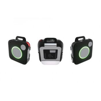 Zebra WS101 Bluetooth Badge Clip Mount 480mAh batería intercambiable soporte para auriculares de 3,5mm
