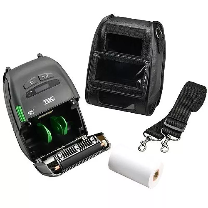 TSC Alpha-30R Premium - Impresora móvil de recibos y etiquetas 80mm 203dpi USB 2.0+ MFi - Impresora de etiquetas