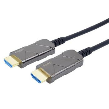 Cable de fibra óptica HDMI 2.1 ULTRA HIGH SPEED PremiumCord 8K 60Hz, dorado 7M