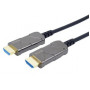 Cable de fibra óptica HDMI 2.1 ULTRA HIGH SPEED PremiumCord 8K 60Hz, dorado 7M