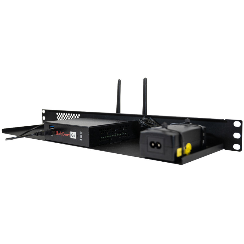 Securepoint kit de montaje en rack de 19 pulgadas Premium Black Dwarf G5