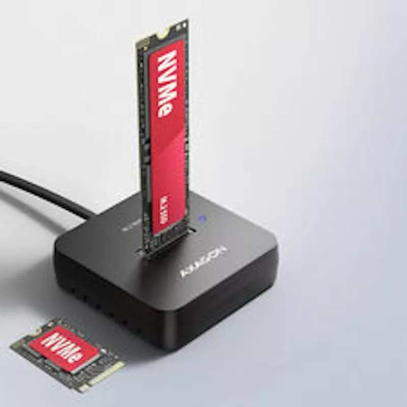 AXAGON ADSA-M2C11L Base para SSD M.2 NVMe, USB-C 10Gbps