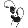 Sharkoon Stealthbite IEM Auriculares gaming in-ear con micrófono de diadema desmontable, USB-C/USB-A/3,5 mm, negro