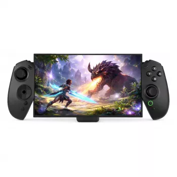 Deltaco GAM-196 Mando USB-C con cable para Nintendo Switch 2, negro
