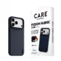 CARE by PanzerGlass Fusion Fabric Funda azul con MagSafe para iPhone 17 Pro Max