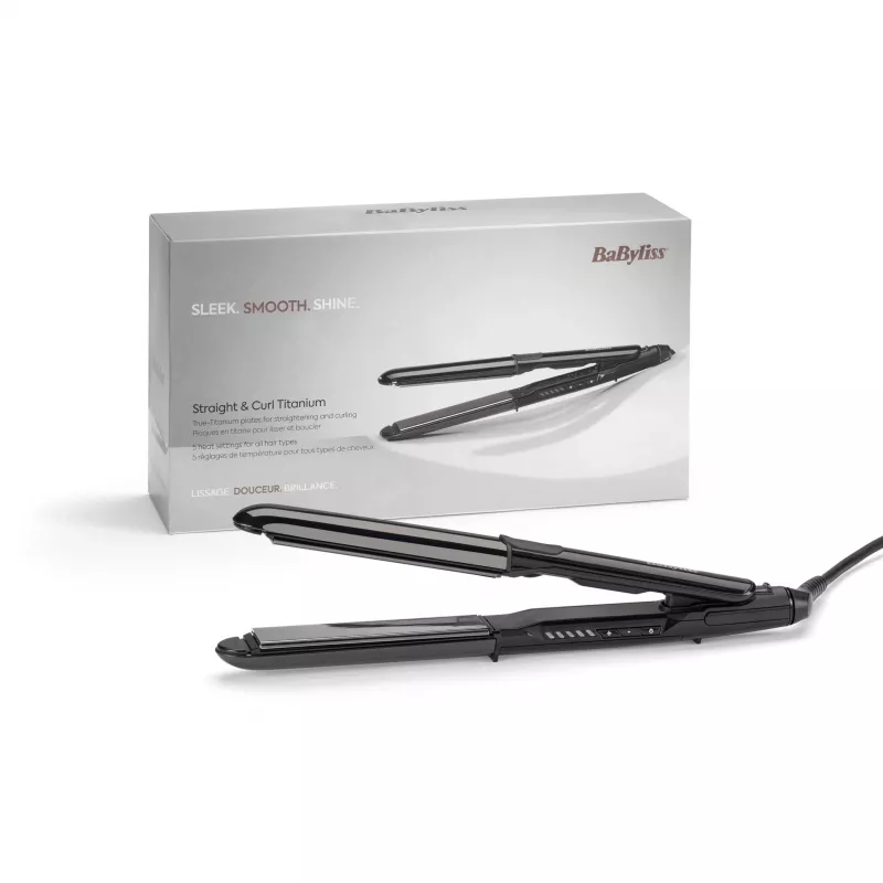 BaByliss Straight and Curl ST486E Plancha alisadora