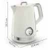 Tefal Soleil KO355AE0 Hervidor eléctrico 1,7 L 2400 W blanco