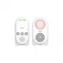 Chillax CB210 Babyphone digital DECT con función de intercomunicación, sensor de temperatura y luz nocturna, blanco