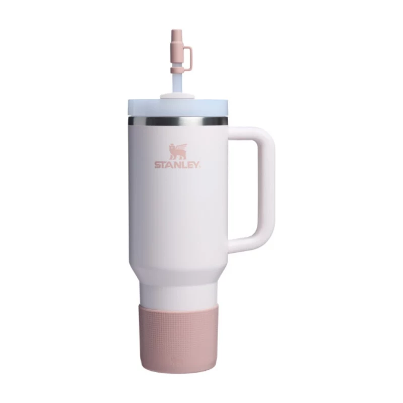 STANLEY The Quencher Boot + Straw Topper 1,18L Rosa claro