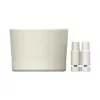 STANLEY Set de 2 fundas y tapones para pajita para vaso térmico 0,89L/0,59L The Quencher Boot + Straw Topper en Crema
