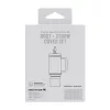 STANLEY Set de 2 fundas y tapones para pajita para vaso térmico 0,89L/0,59L The Quencher Boot + Straw Topper en Crema