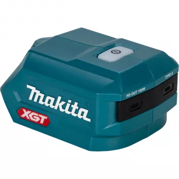 Makita ADP002G 40V Max XGT Adaptador USB con dos puertos USB-A y USB-C