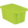 Curver Essentials Caja de almacenamiento 45L con tapa, Verde, 40x57x30cm