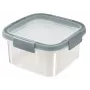 CURVER Smart Eco Fresh recipiente cuadrado para alimentos, 1,1 L, 16x16x9 cm