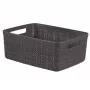 Curver cesta Jute S 5L 27x20x11cm gris oscuro