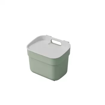 Curver Ready To Collect 5L cubo de basura verde/gris claro