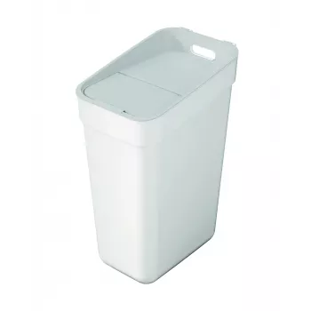 CURVER Ready To Collect 30L contenedor de reciclaje blanco/gris claro
