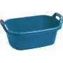 CURVER Infinity cesta de ropa ovalada 55L azul con asas